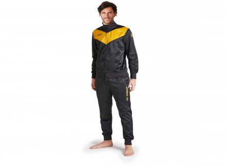 UMBRO sportovní souprava pánská se zipem 30032 černo-žlutá
